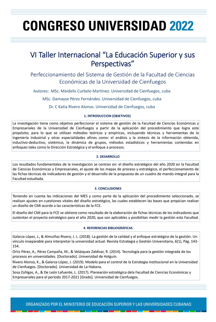 IMPROVEMENT OF THE MANAGEMENT SYSTEM OF THE FACULTY OF ECONOMIC AND BUSINESS SCIENCES